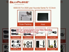 360차카 카메라 시스템 루프 비디오 녹화