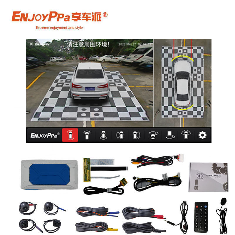 4 차원 운전 기록 자동차 감시 카메라 시스템 호나 CRV 9 인치 화면