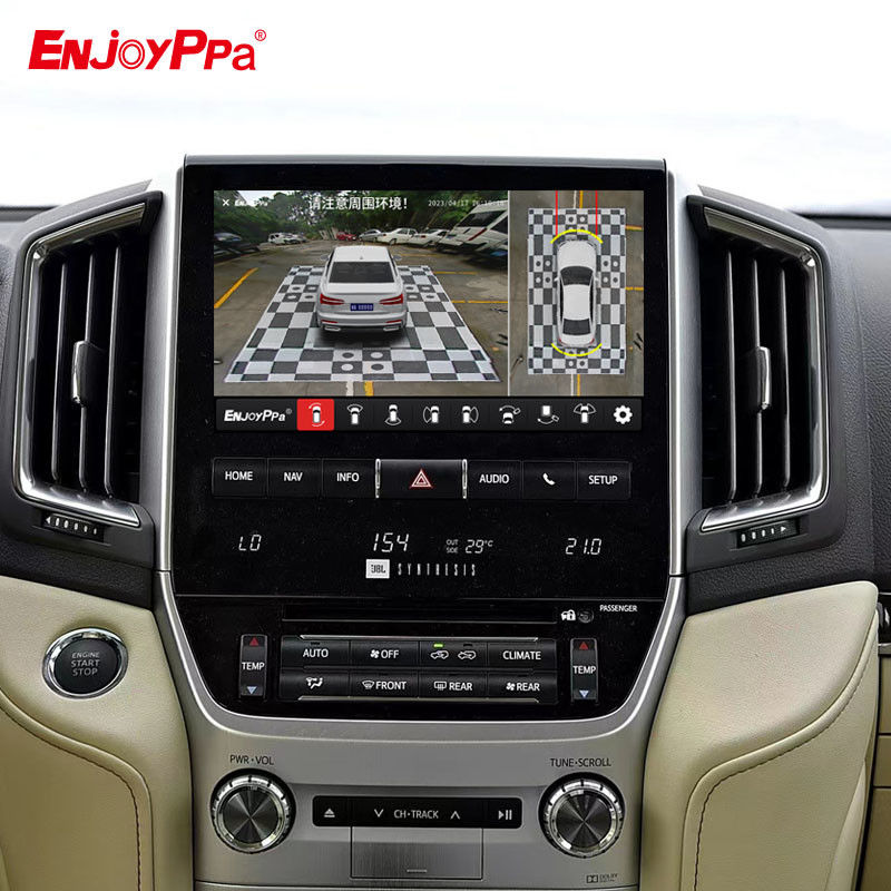 카플레이와 함께 360 자동차 카메라 시스템 토요타 16-20 년 랜드 크루저 570 XVR V8