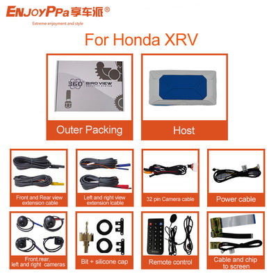 Honda XRV를 위한 전체 뷰 360 자동차 카메라 시스템