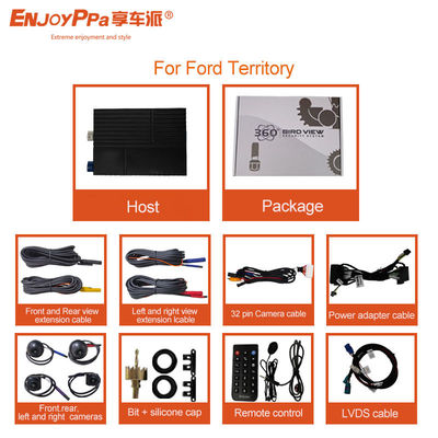 루프 녹화 차량 360 카메라 시스템 포드용 후판 사운드 뷰 카메라
